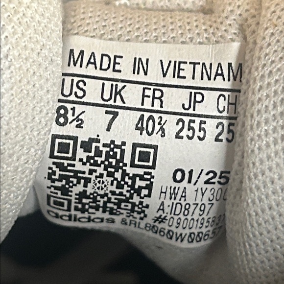 New Adidas VL Court 3.0 Sneakers Women’s White Black 8.5 - Picture 7 of 7